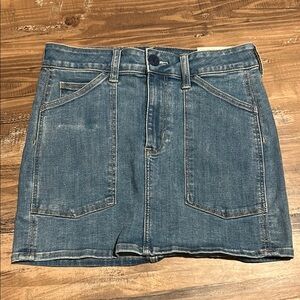American Eagle Outfitters Classic Blue Denim Skirt